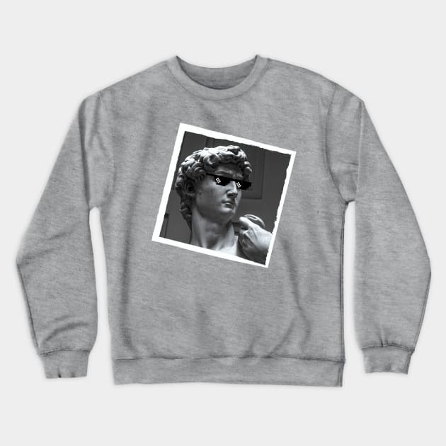 Thug David Crewneck Sweatshirt by Multitasking